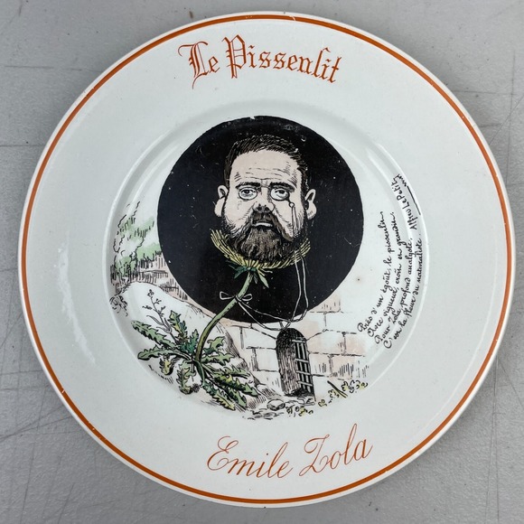 Other - Vintage Alfred Le Petit Plate Le Pissenlit Emile Lola Exposition Universele 1889